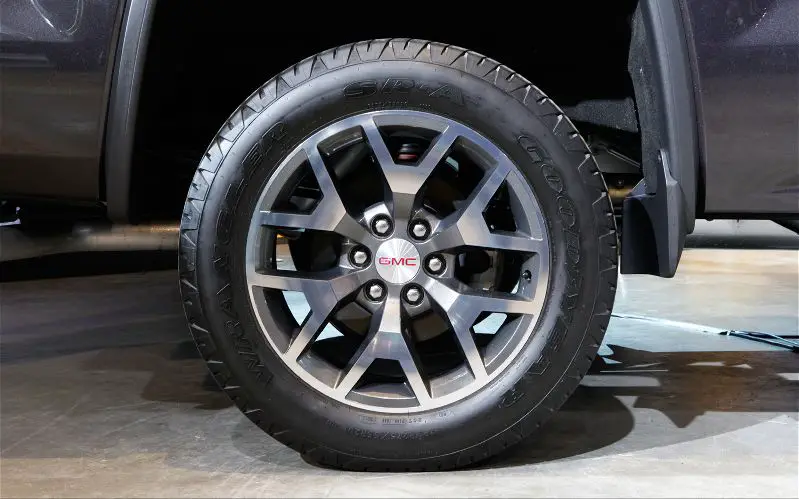 Gmc sierra 20 inch rims all terrain
