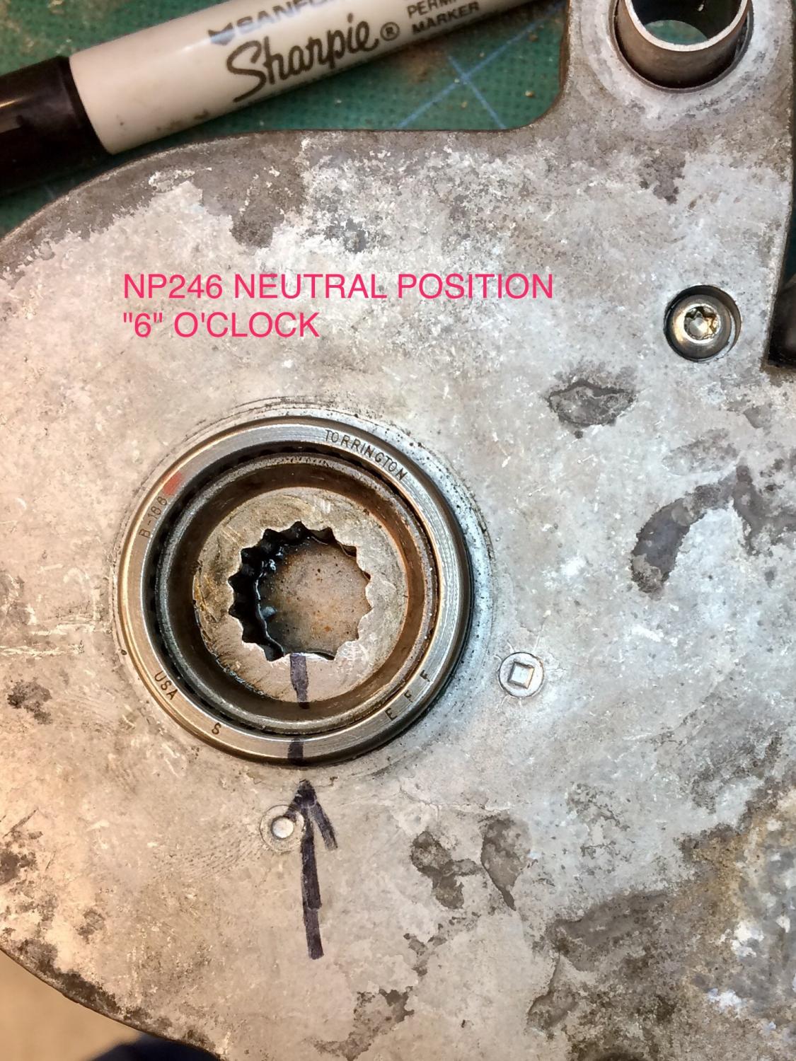 Transfer Case NP246 Encoder Gen III and IV Small Block & Drivetrain