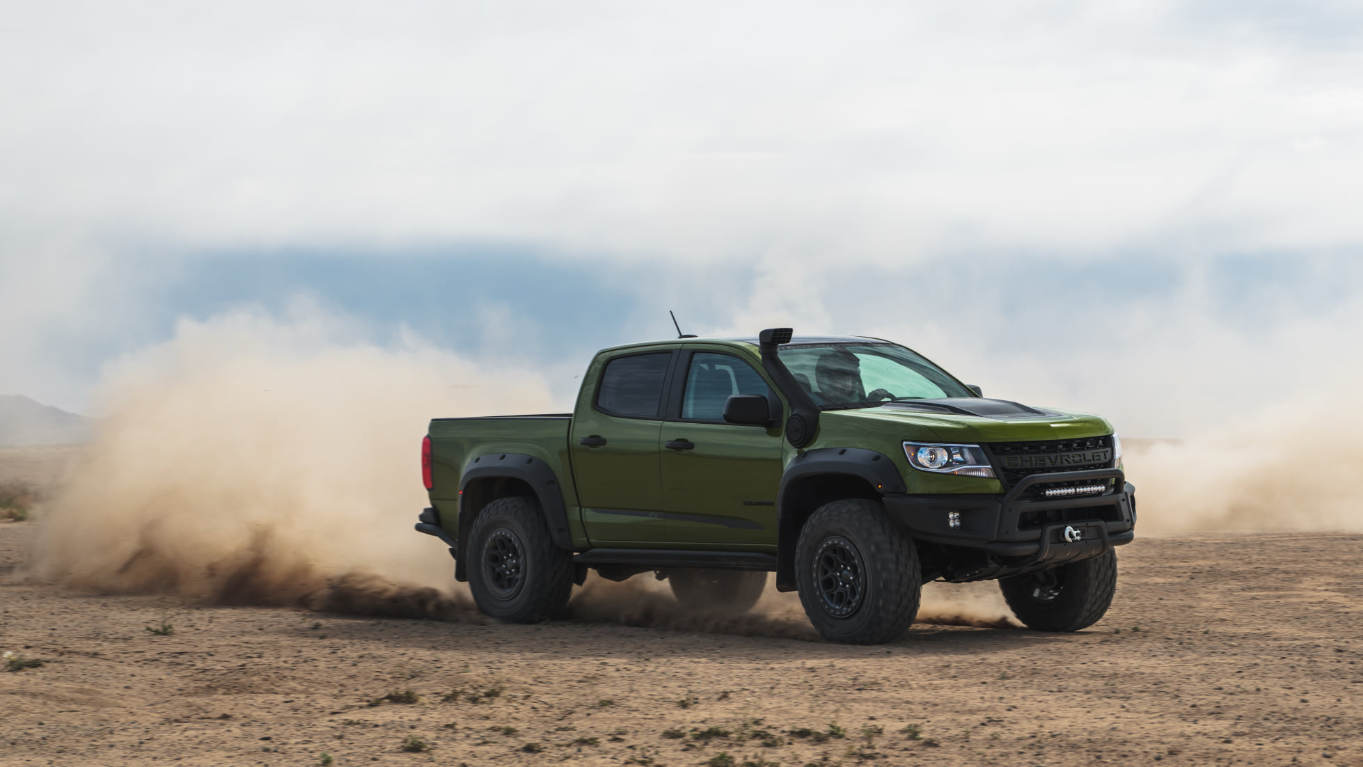 Watch Chevy's AEV Colorado ZR2 Bison Tear Up The Track On NBC Sports