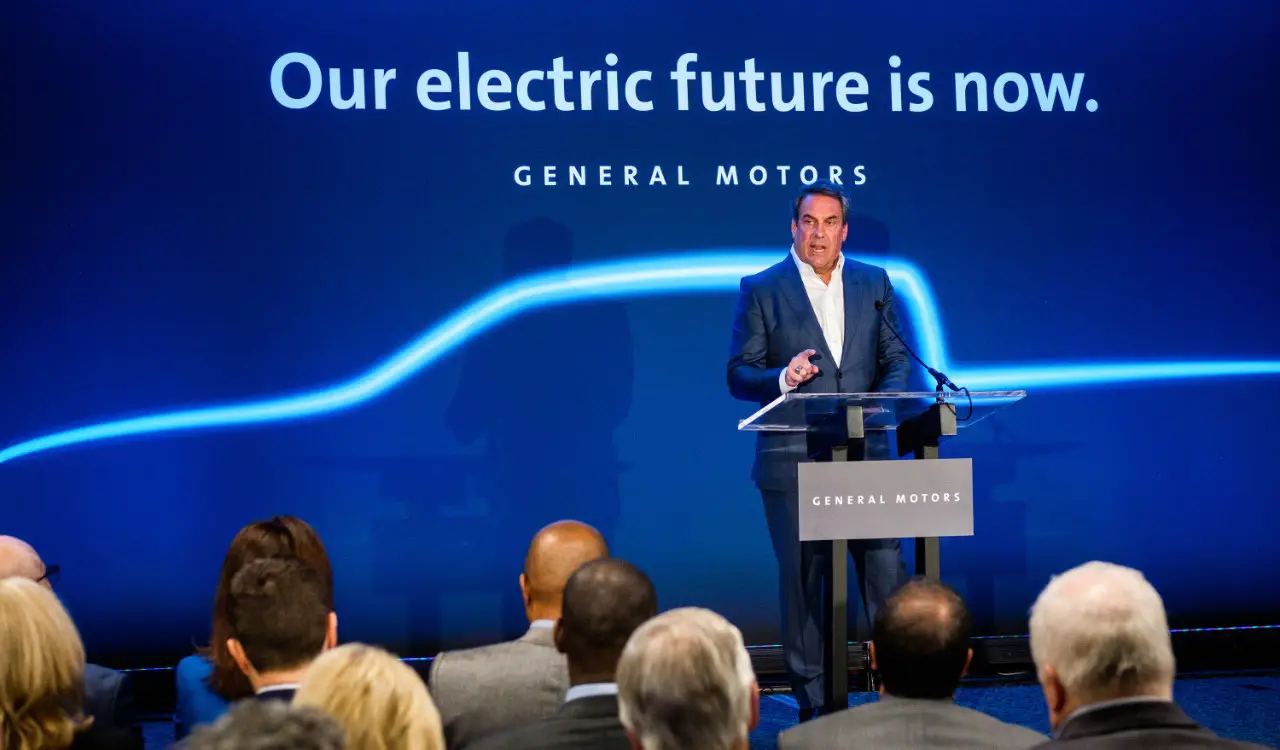 reuss ev electric future now GM image from H factory event