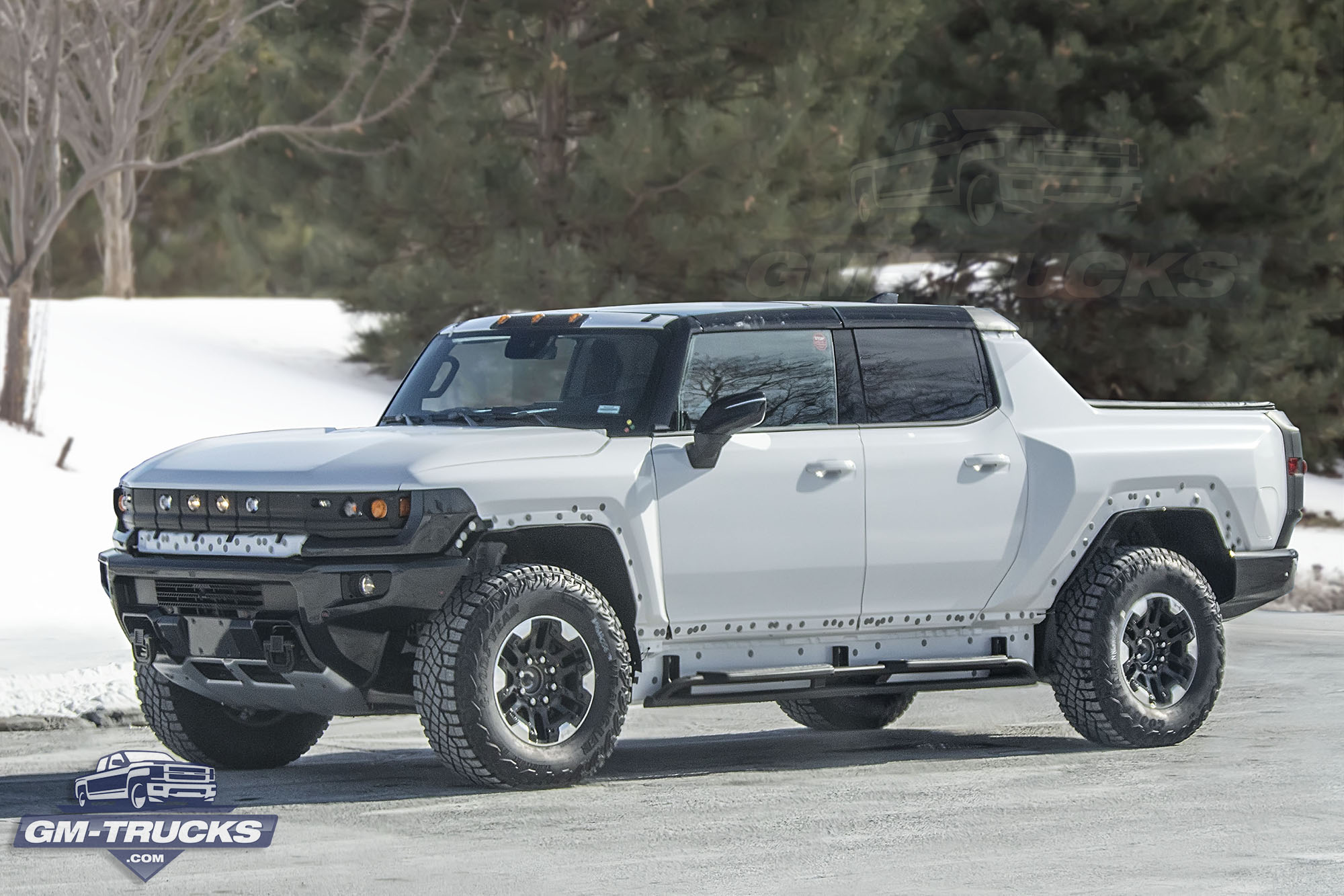 [Spy Shots] GMC HUMMER EV Caught Testing For The First Time