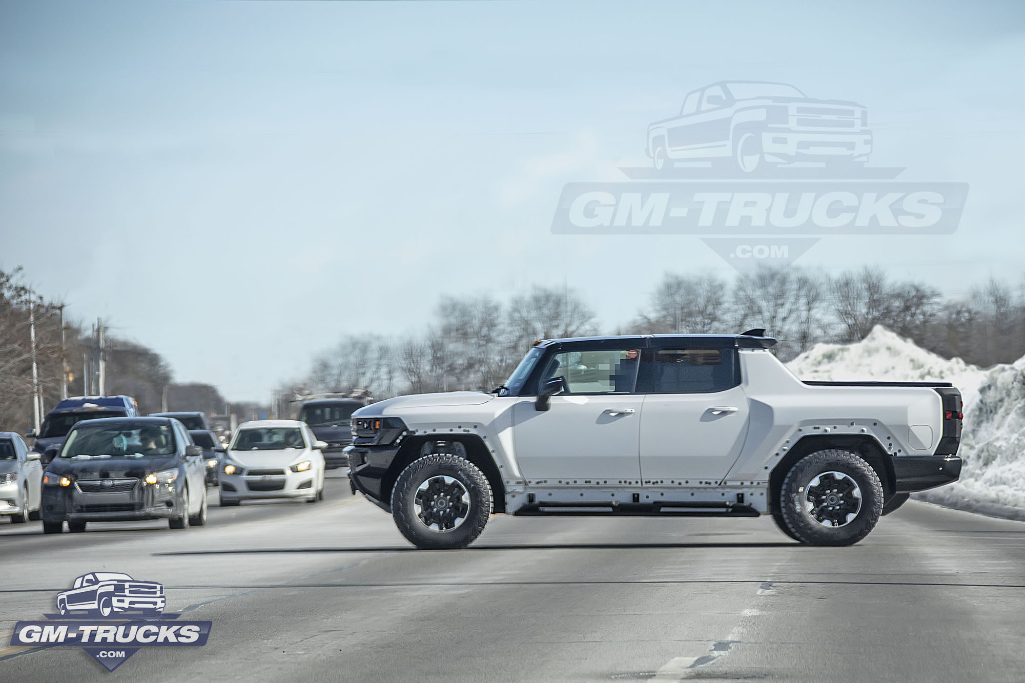 [Spy Shots] GMC HUMMER EV Caught Testing For The First Time