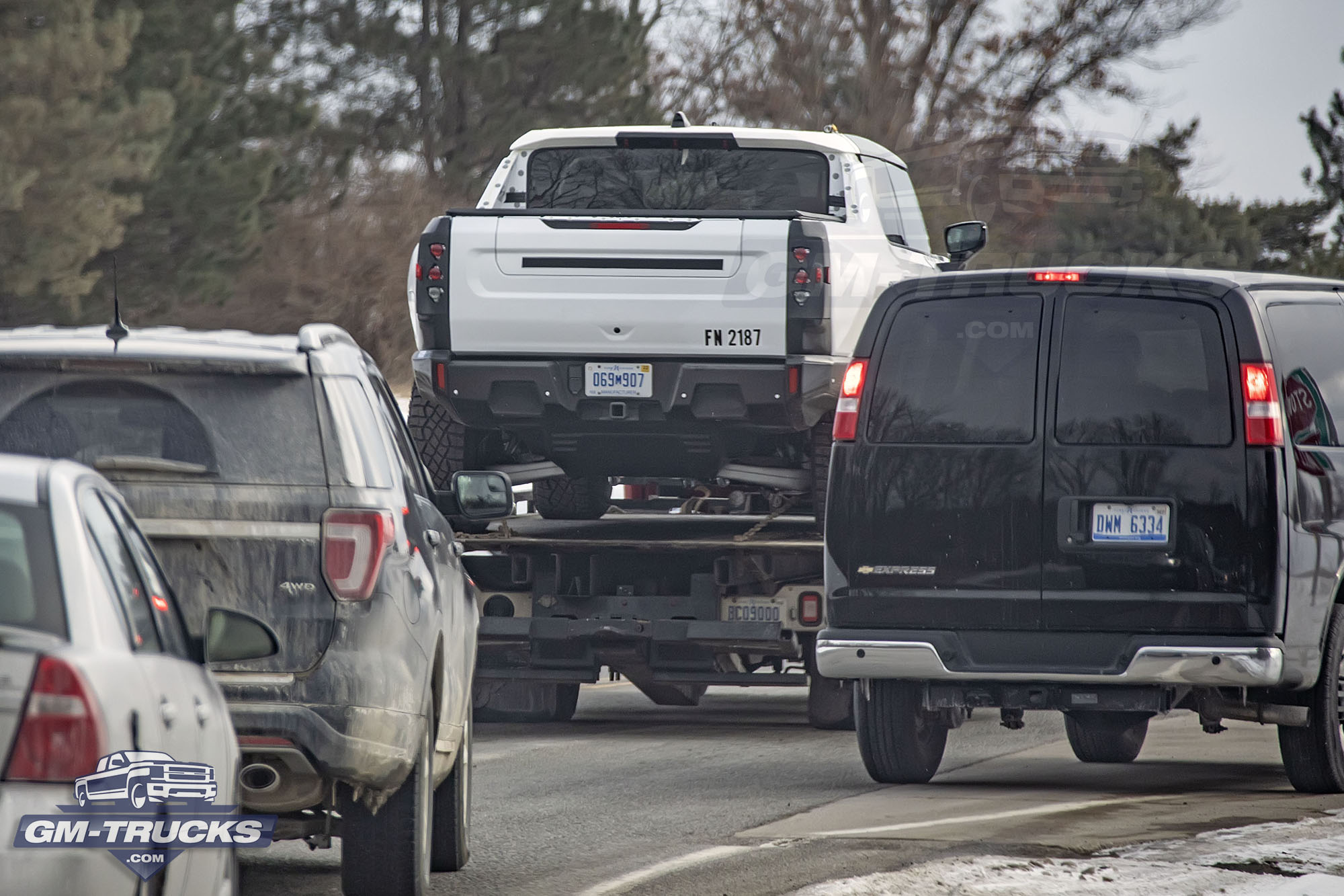 [Spy Shots] GMC HUMMER EV Caught Testing For The First Time