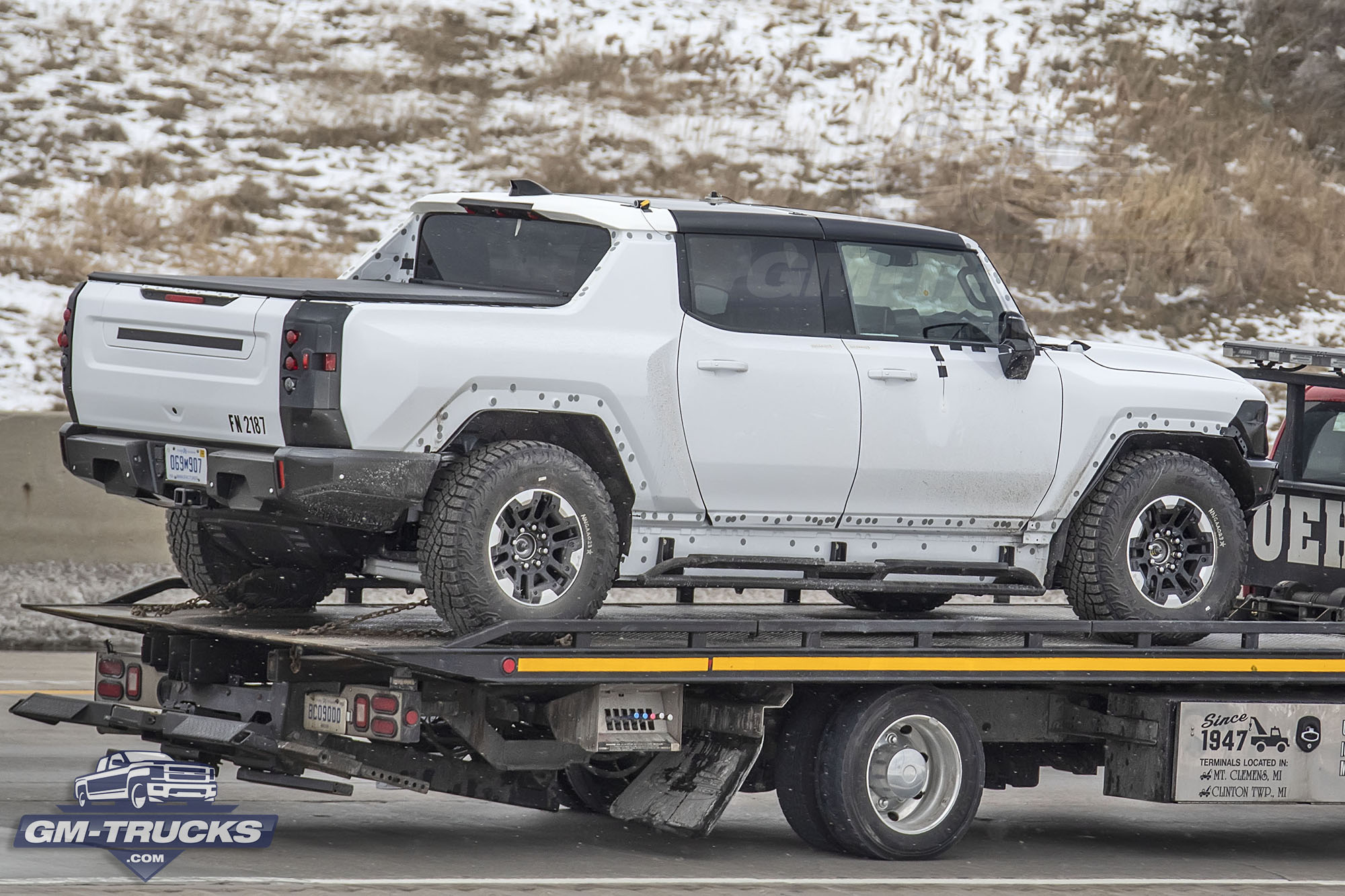 [Spy Shots] GMC HUMMER EV Caught Testing For The First Time