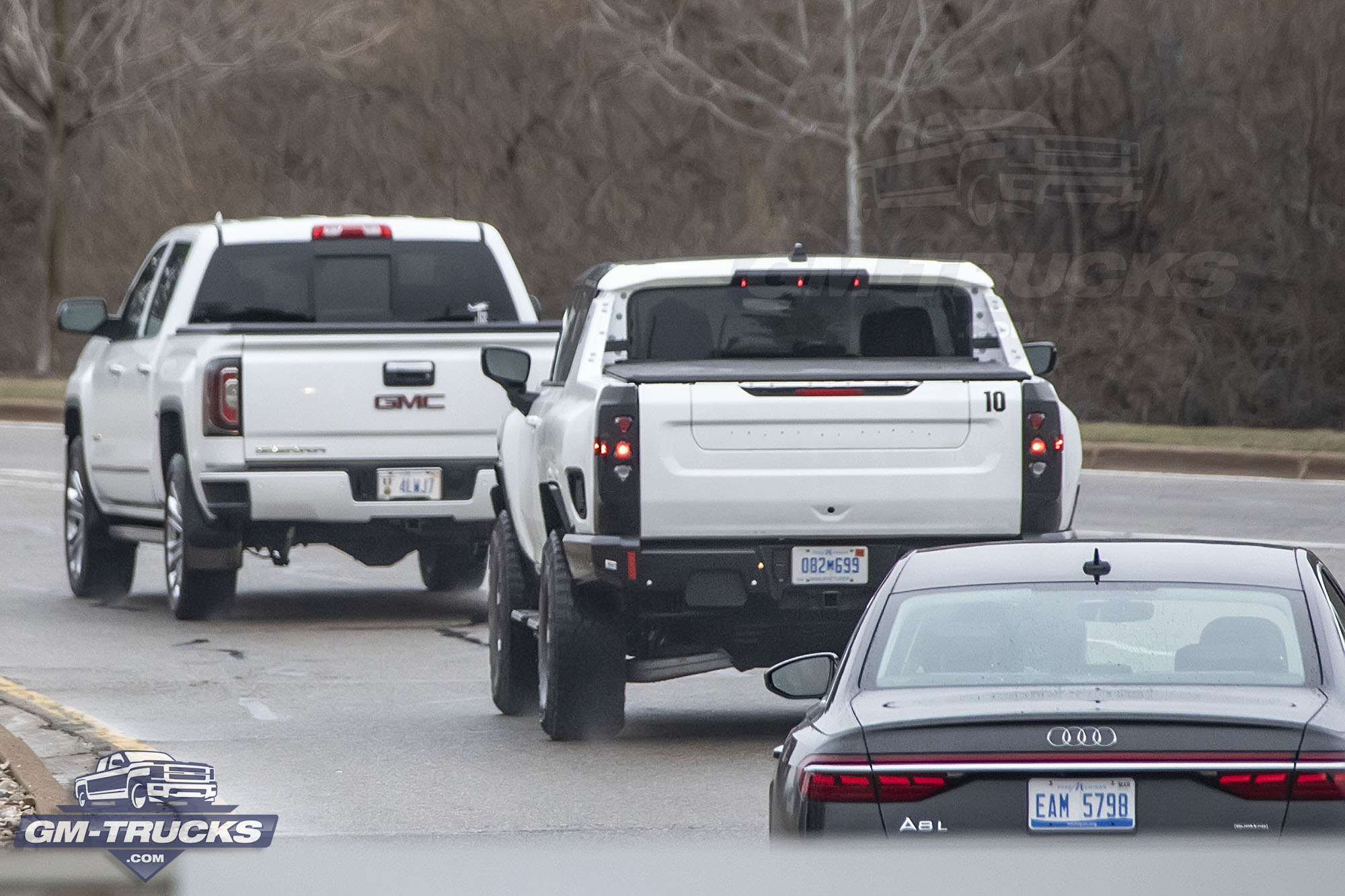 HUMMER EV Truck Continues Testing In & Around GM Milford Proving Grounds