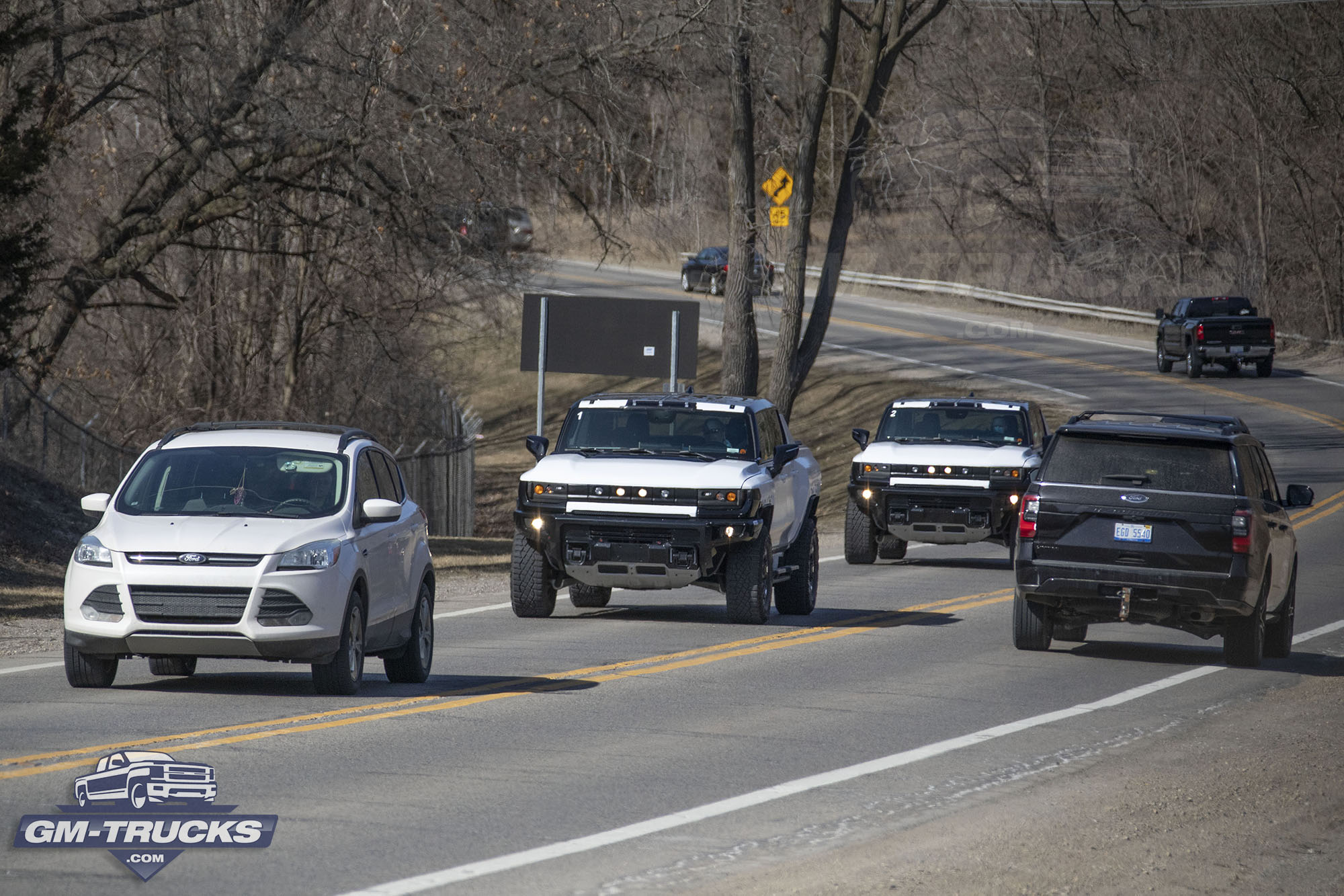 HUMMER EV Truck Continues Testing In & Around GM Milford Proving Grounds