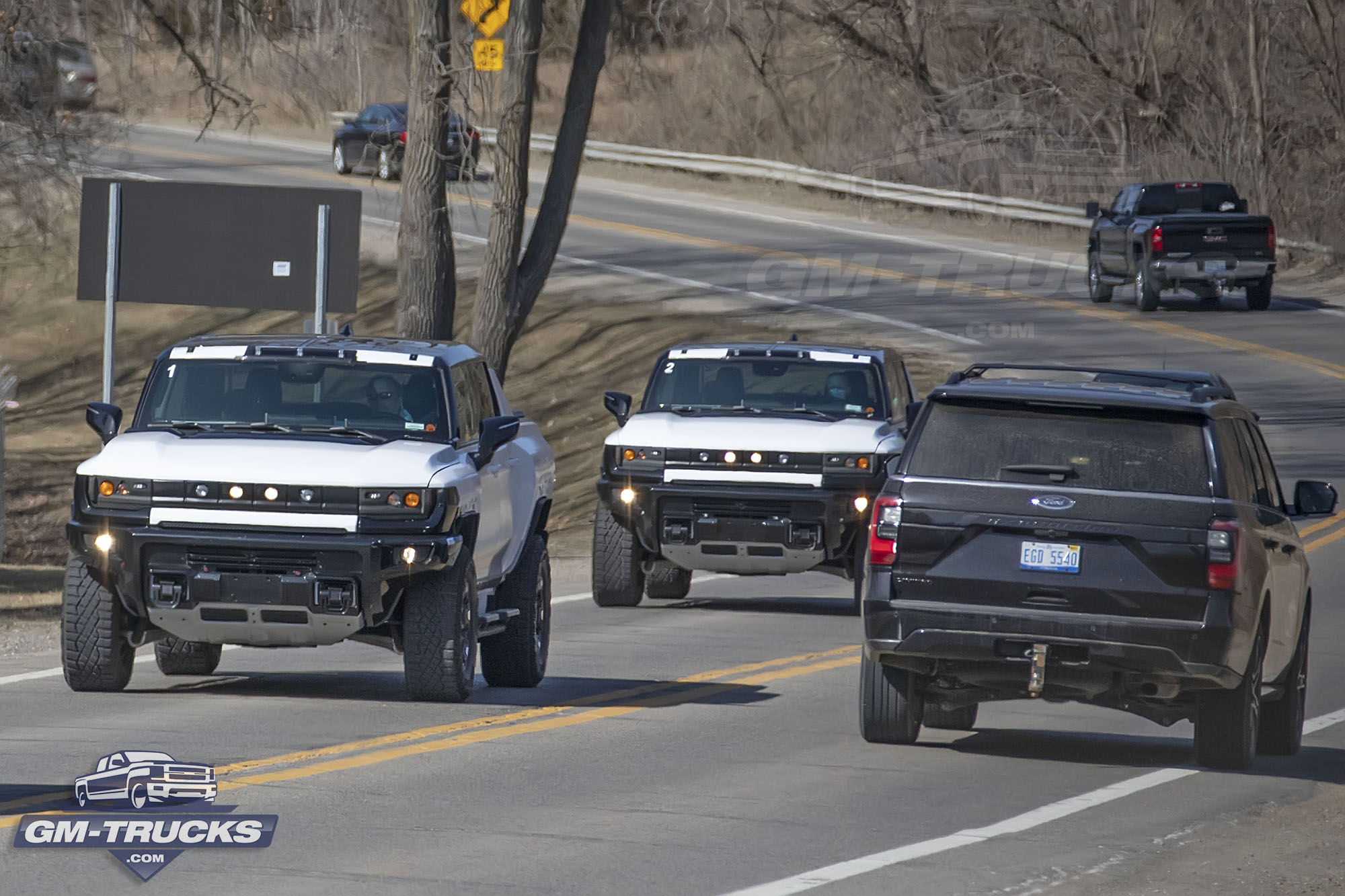 HUMMER EV Truck Continues Testing In & Around GM Milford Proving Grounds