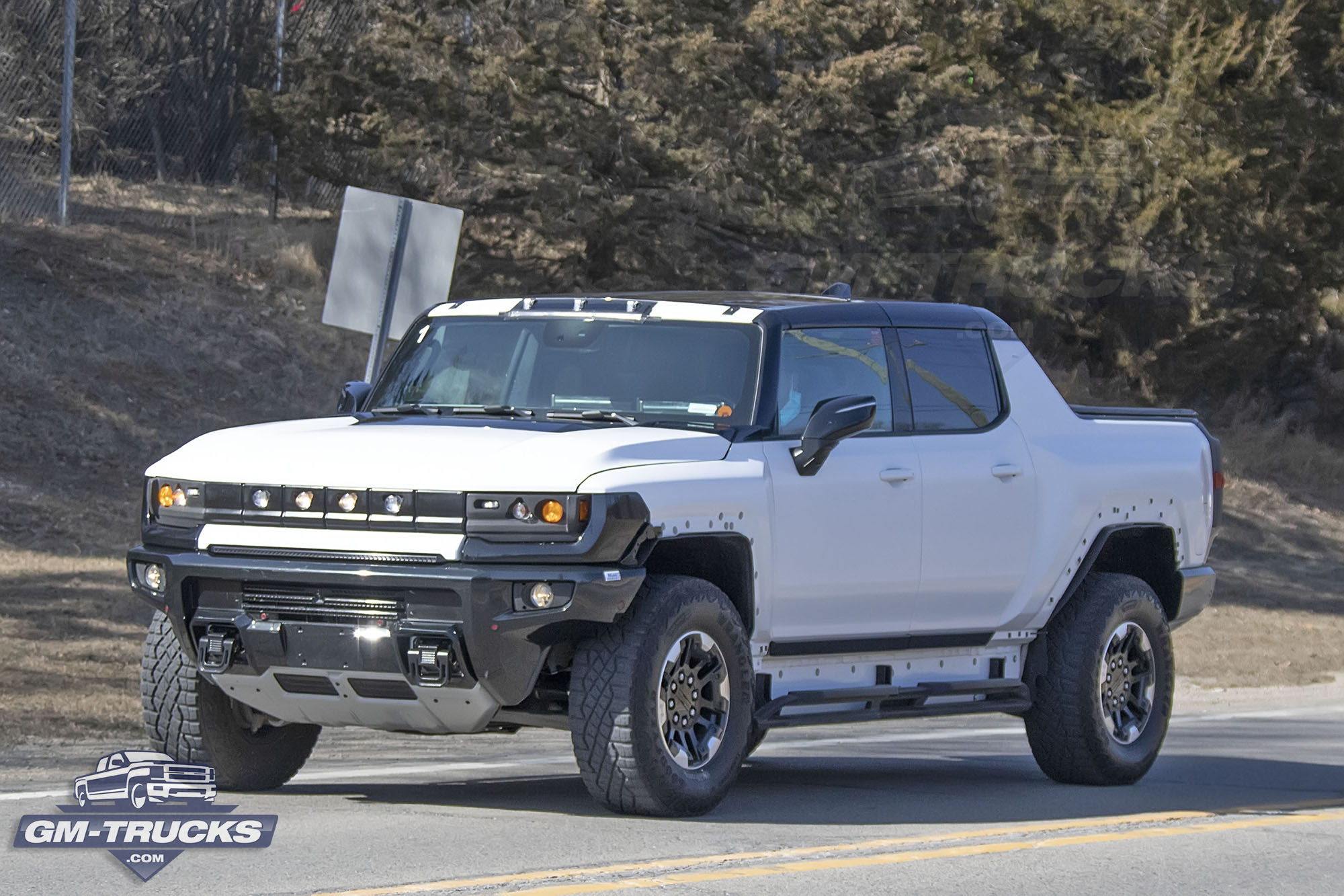 HUMMER EV Truck Continues Testing In & Around GM Milford Proving Grounds