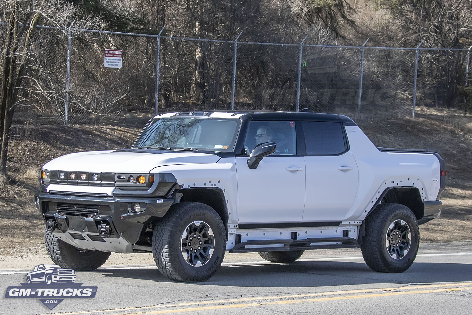 HUMMER EV Truck Continues Testing In & Around GM Milford Proving Grounds