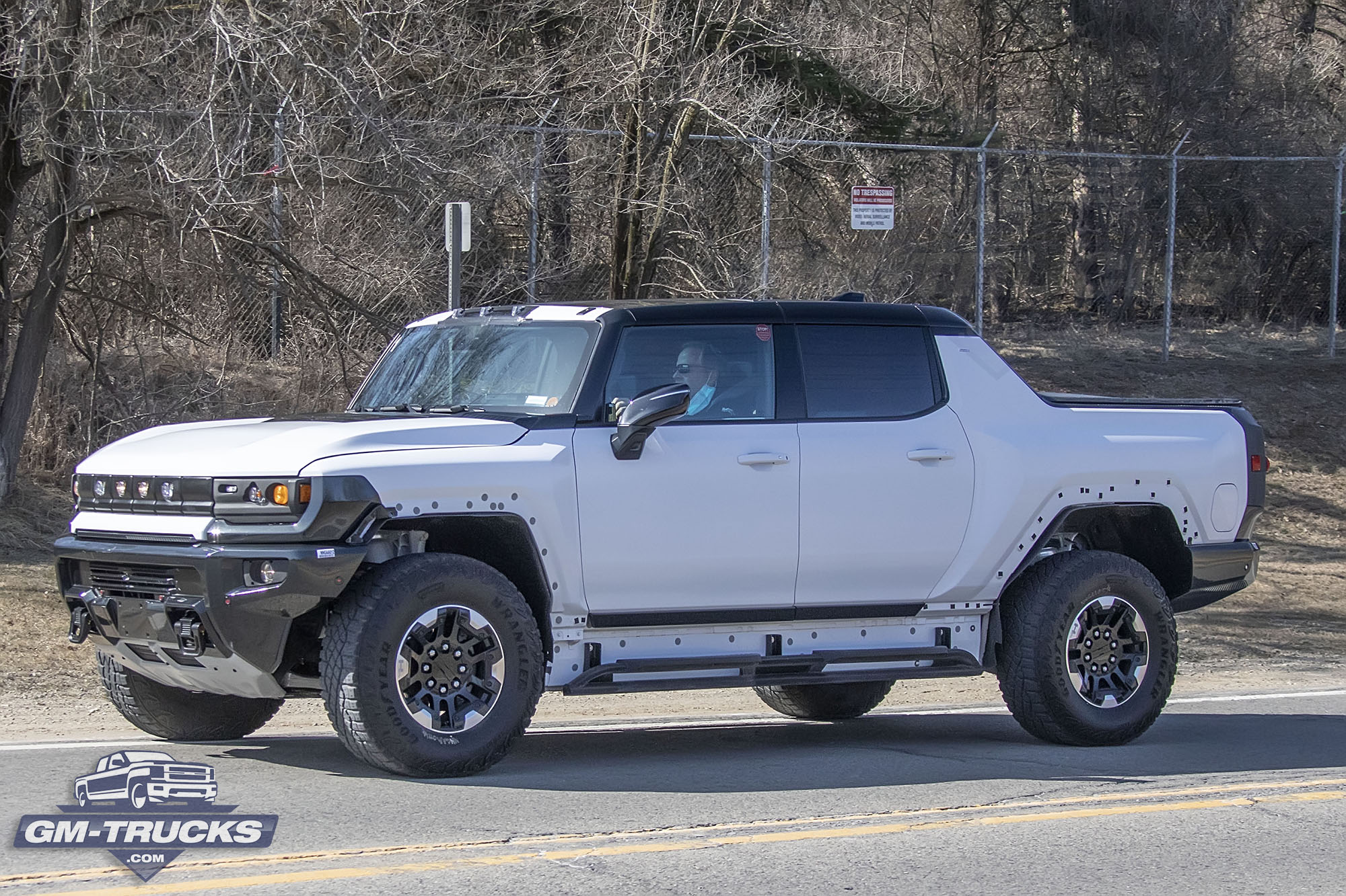 HUMMER EV Truck Continues Testing In & Around GM Milford Proving Grounds