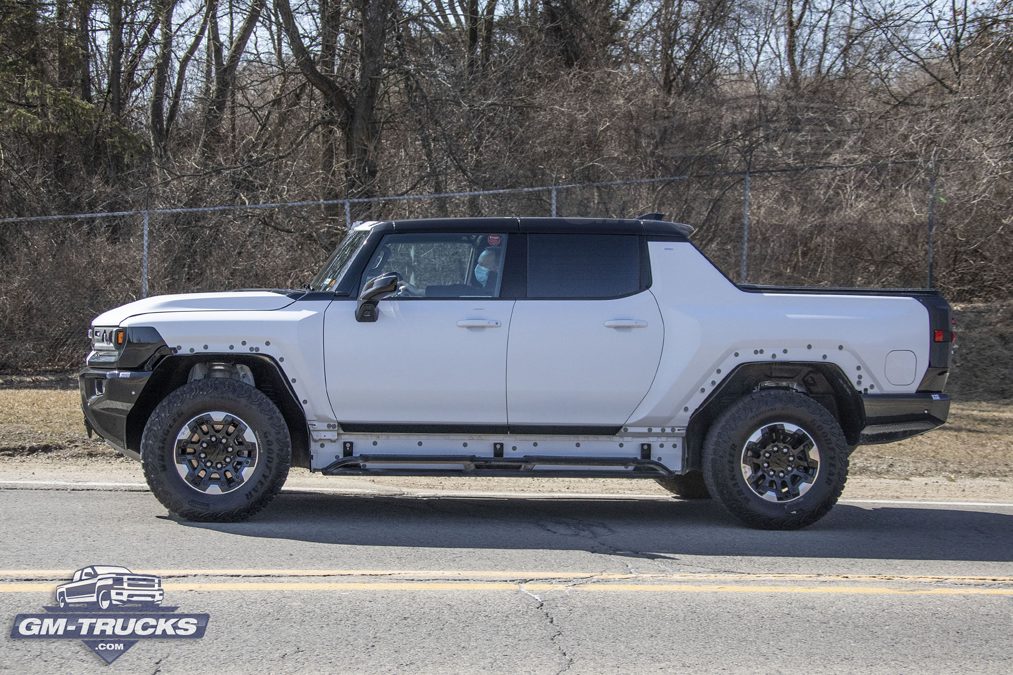 HUMMER EV Truck Continues Testing In & Around GM Milford Proving Grounds