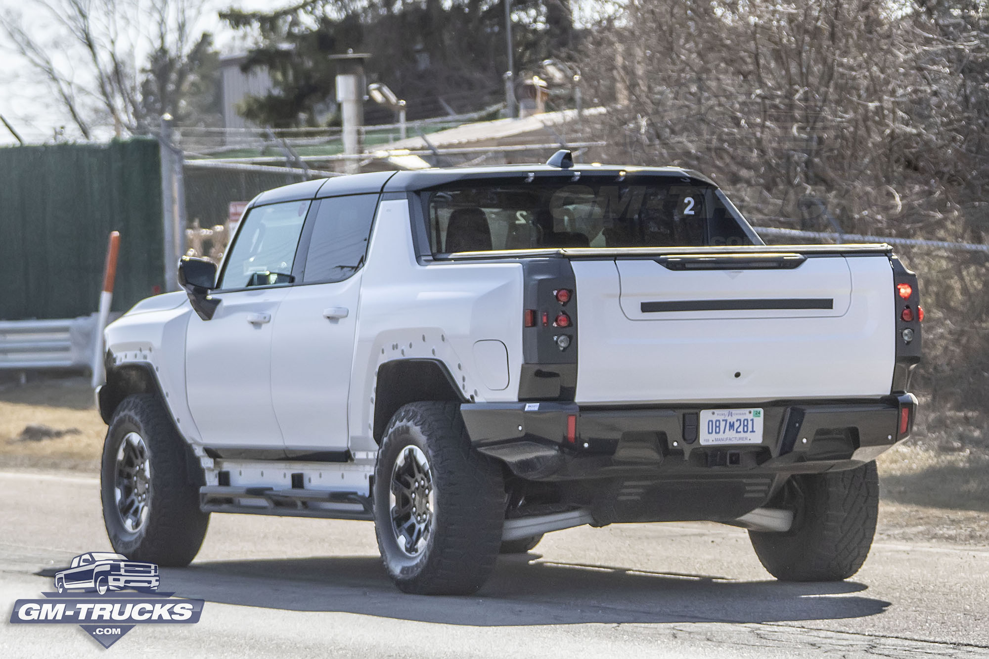 HUMMER EV Truck Continues Testing In & Around GM Milford Proving Grounds