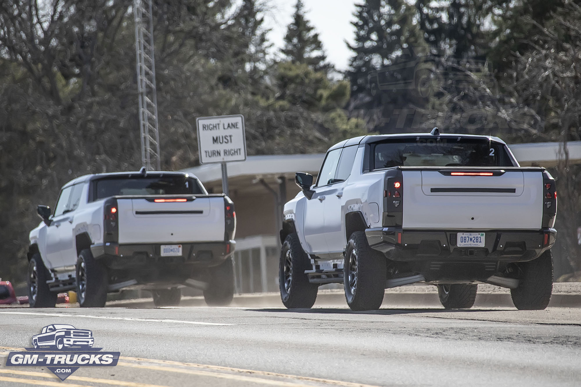 HUMMER EV Truck Continues Testing In & Around GM Milford Proving Grounds