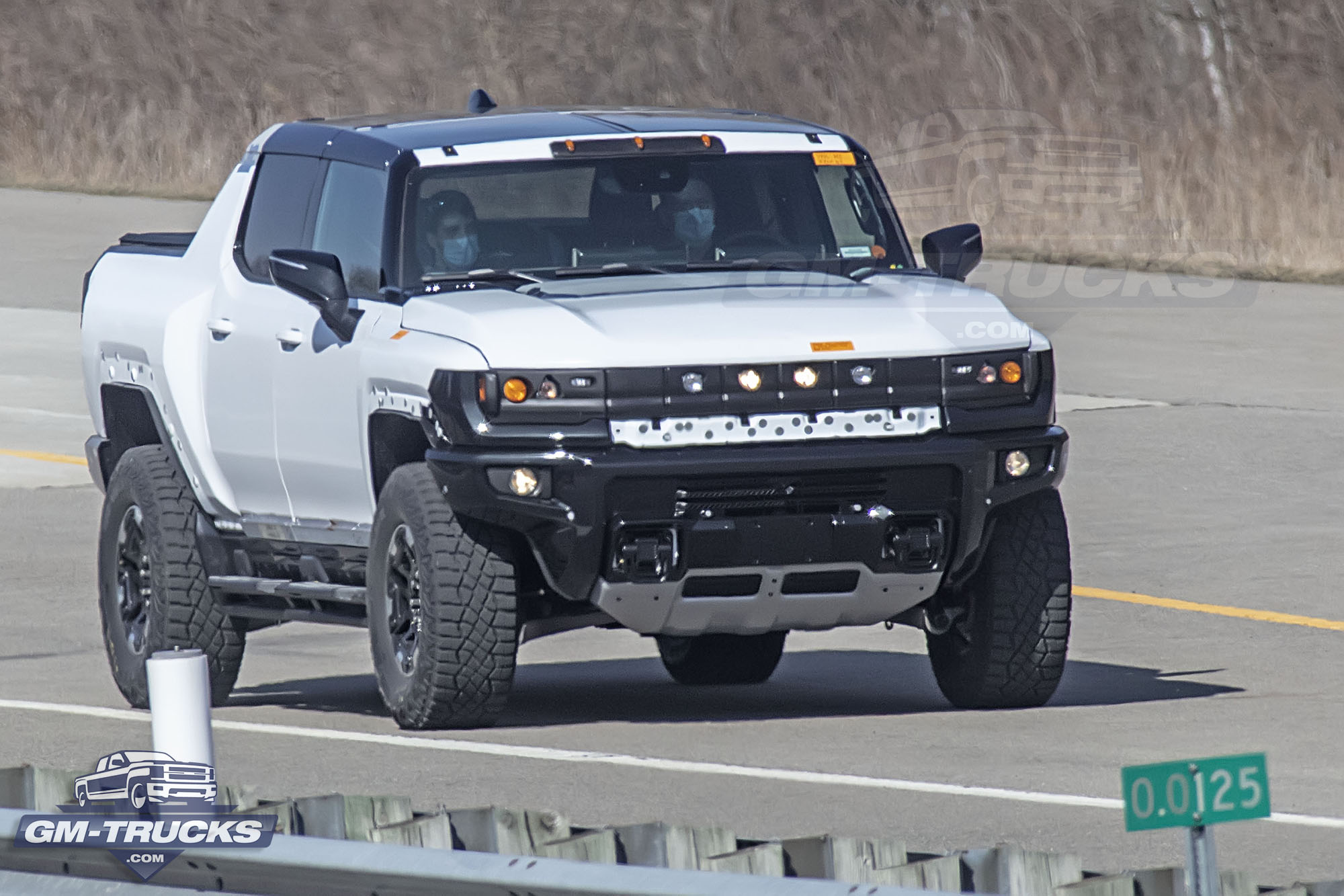 HUMMER EV Truck Continues Testing In & Around GM Milford Proving Grounds