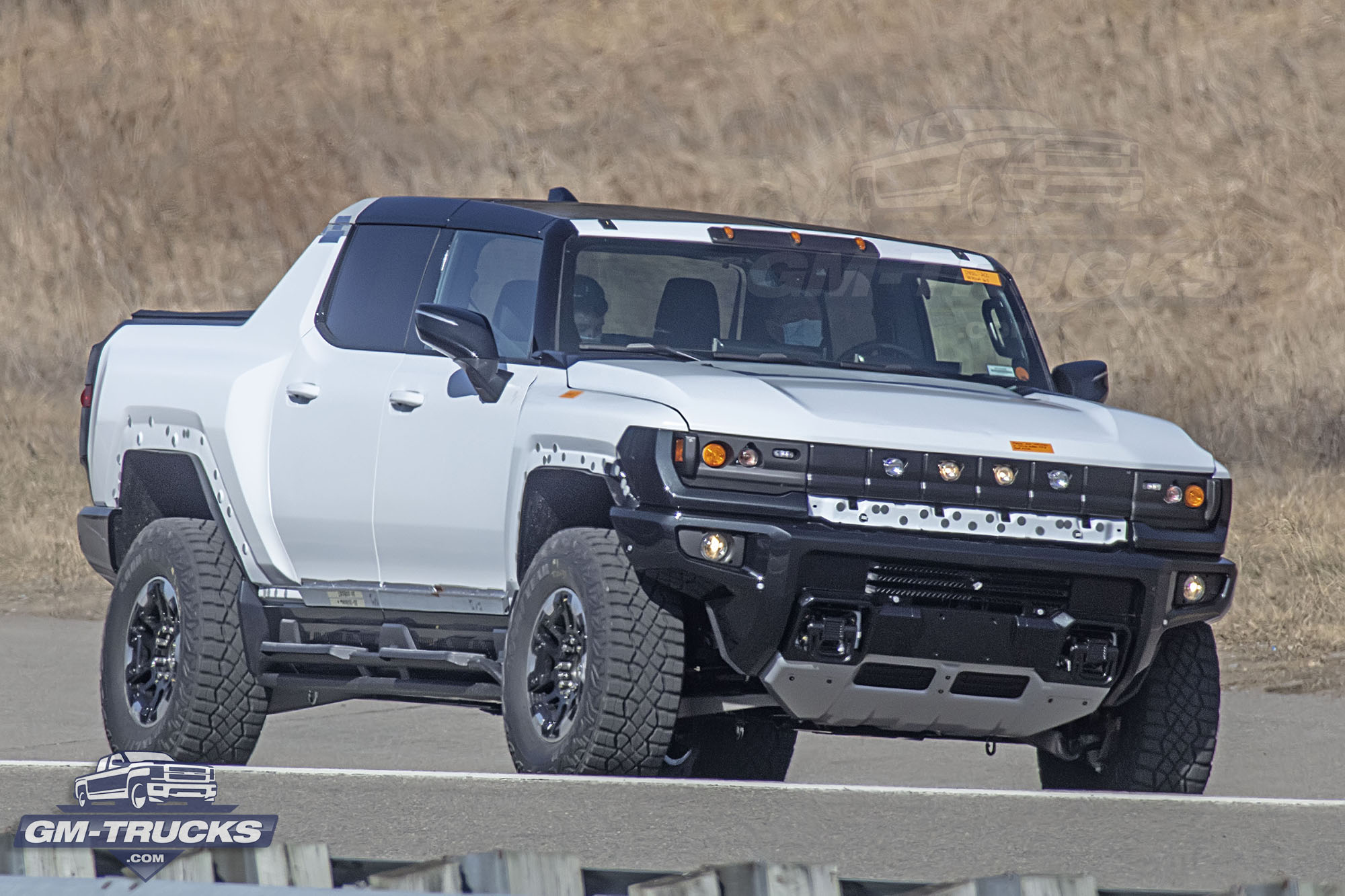 HUMMER EV Truck Continues Testing In & Around GM Milford Proving Grounds