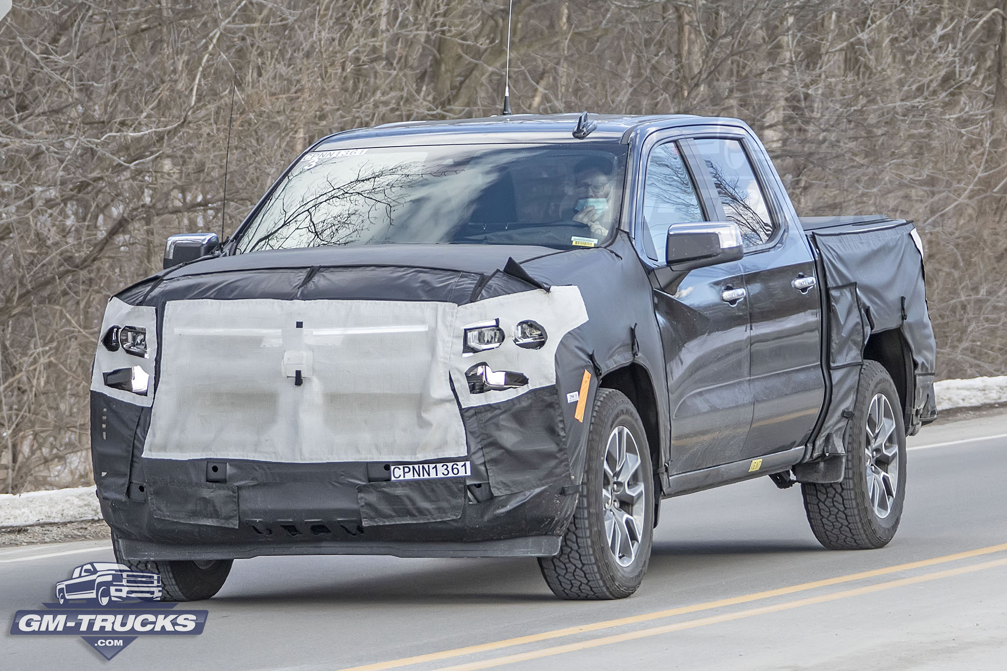 [Spy Shots] Updated 2022 Chevy Silverado Headlights