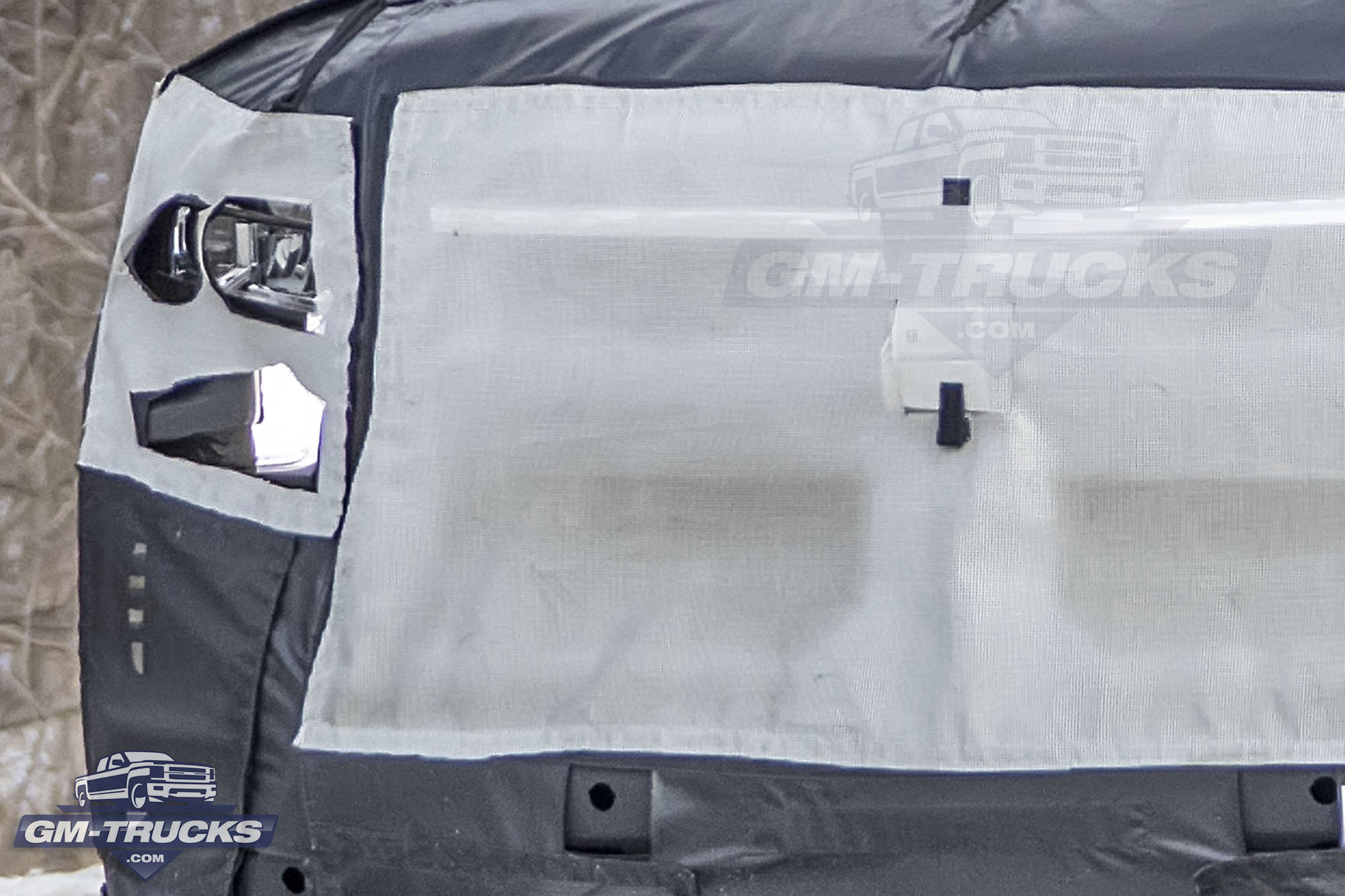 [Spy Shots] Updated 2022 Chevy Silverado Headlights