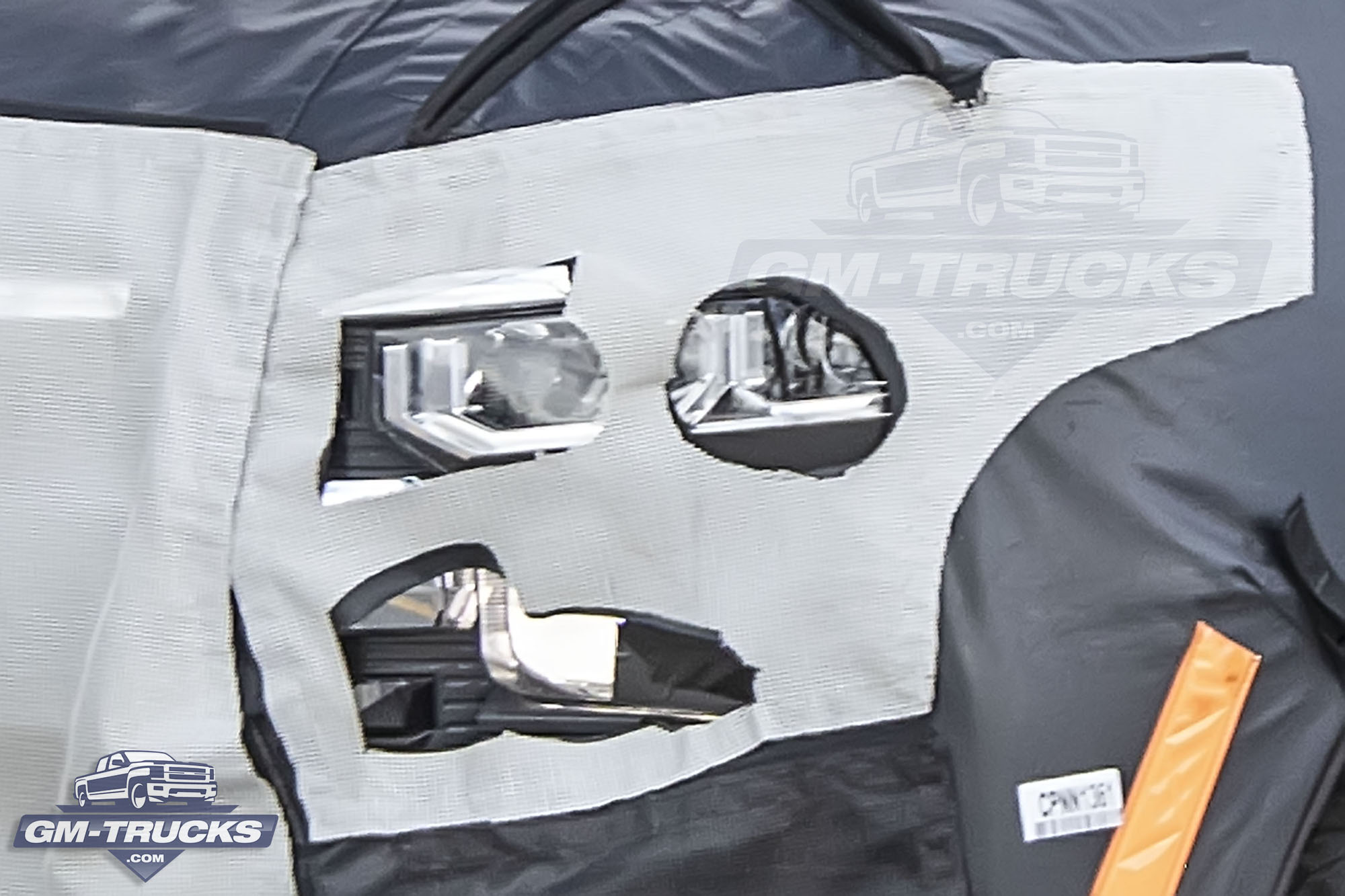 [Spy Shots] Updated 2022 Chevy Silverado Headlights