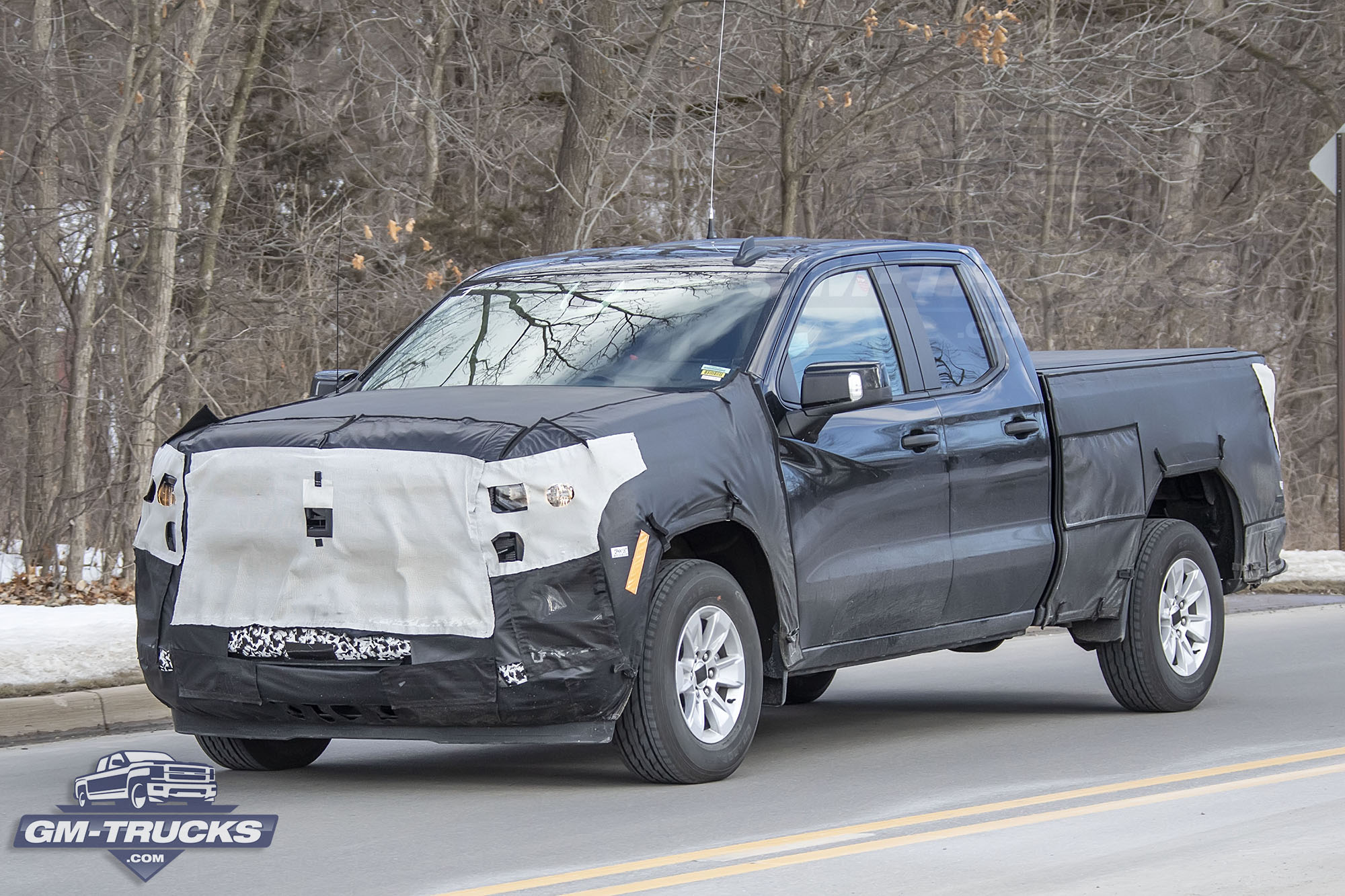 [Spy Shots] Updated 2022 Chevy Silverado Headlights