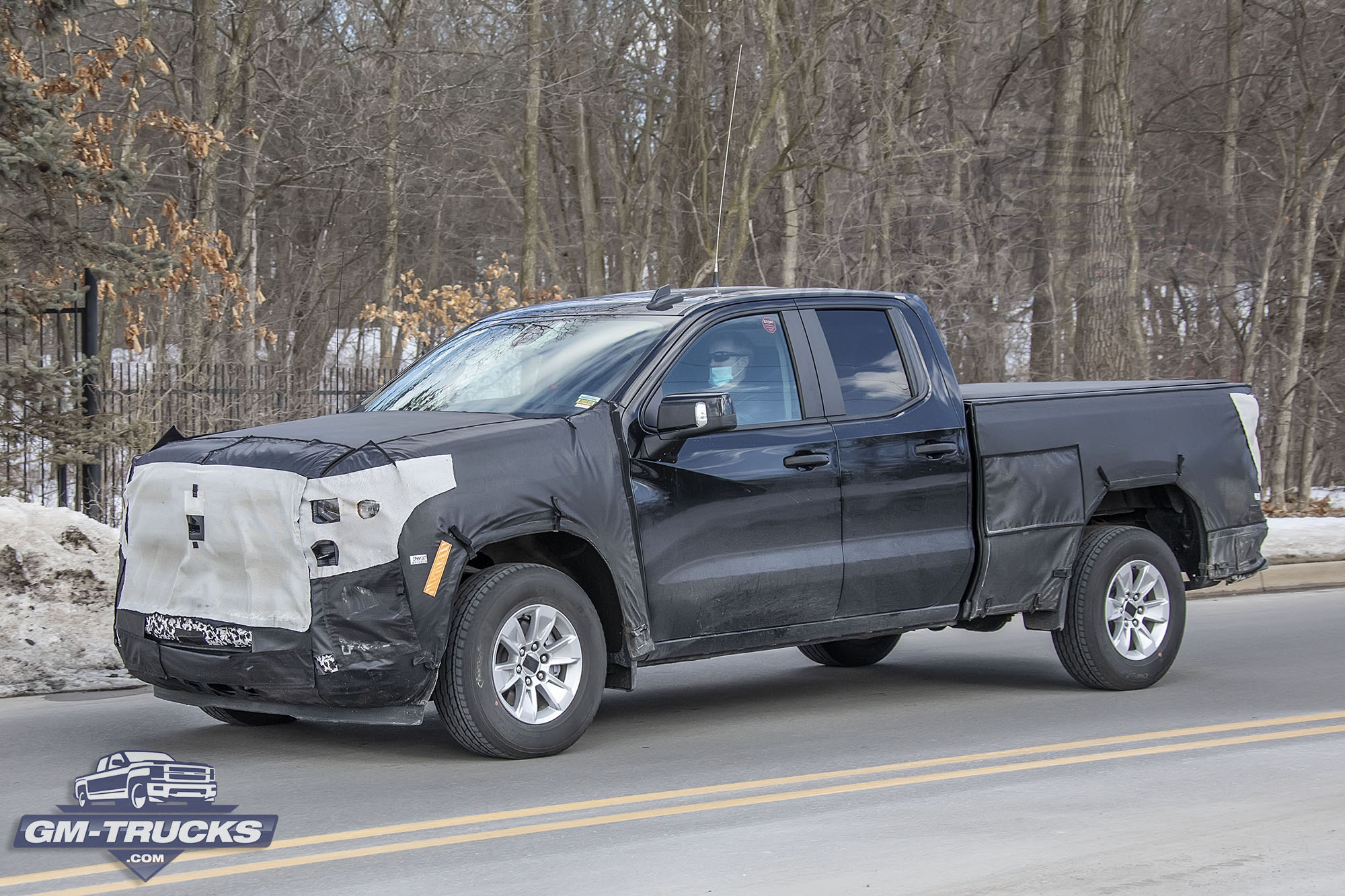 [Spy Shots] Updated 2022 Chevy Silverado Headlights