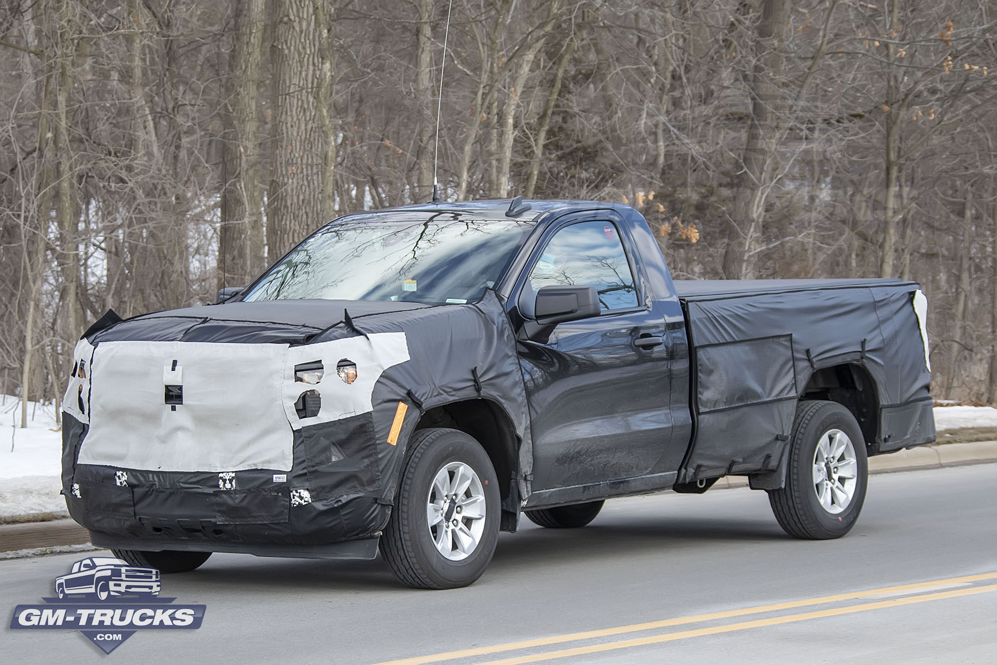 [Spy Shots] Updated 2022 Chevy Silverado Headlights