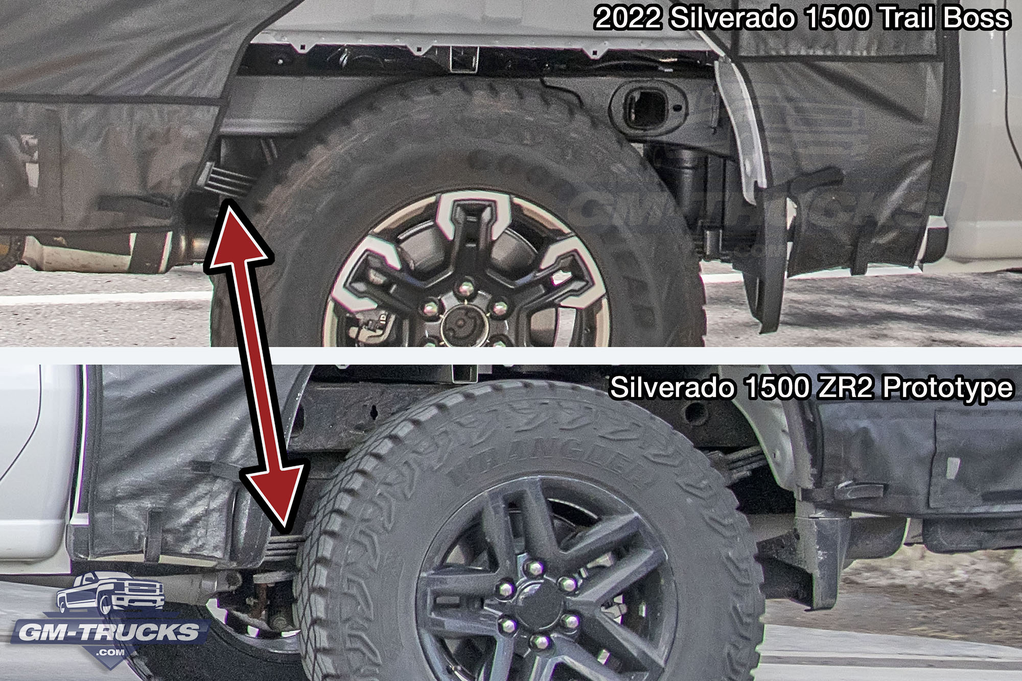 Current Silverado Trail Boss Vs Future Silverado ZR2