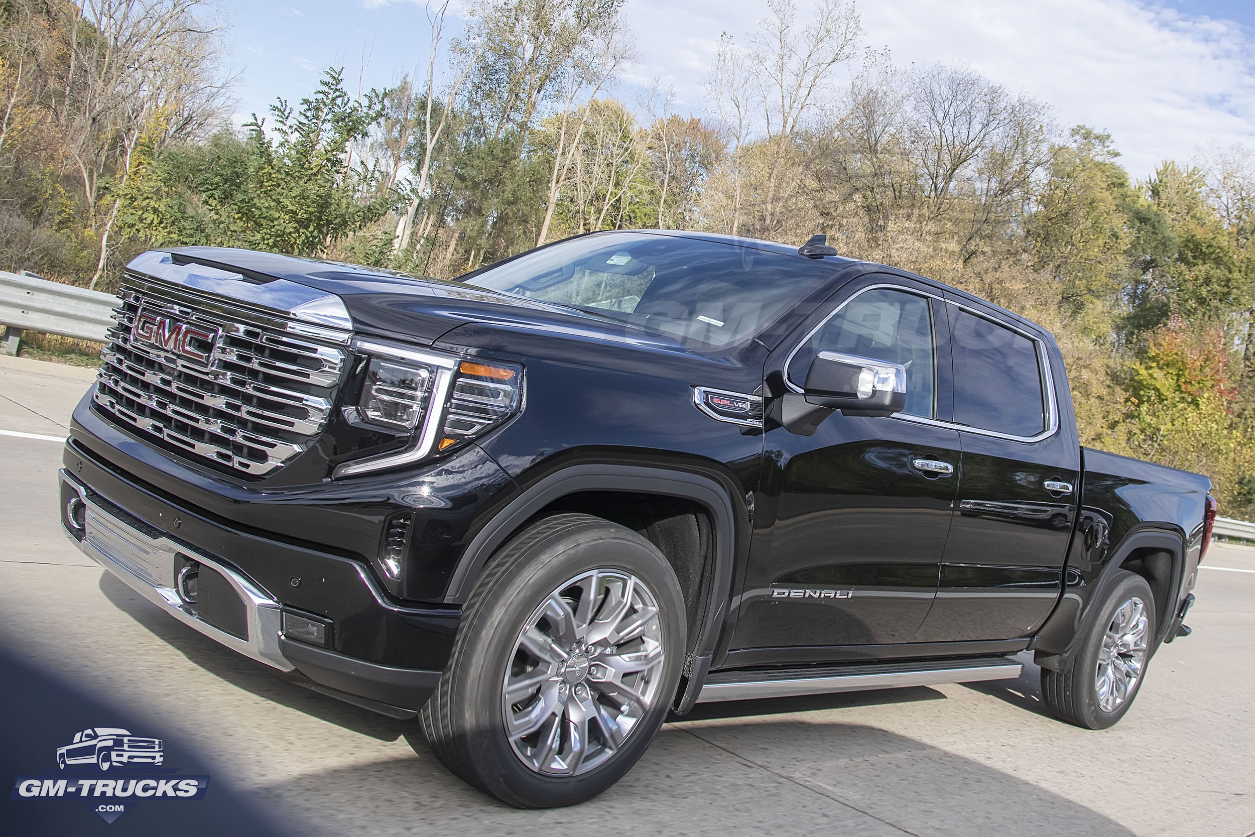 Redesigned 2022 GMC Sierra Photographed On Public Streets 10 2022 GMC Sierra Denali