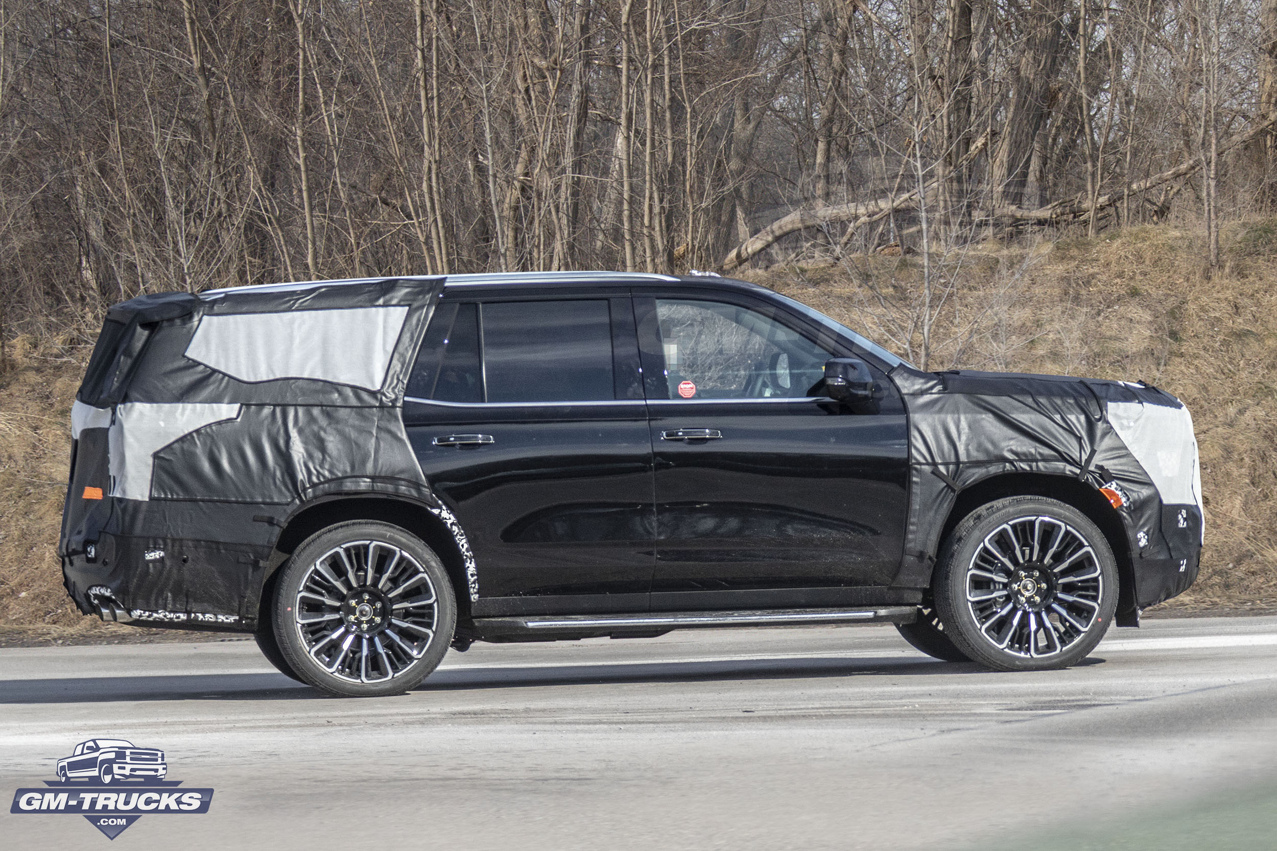 2024 Chevy Tahoe Photographed With Sick Wheels
