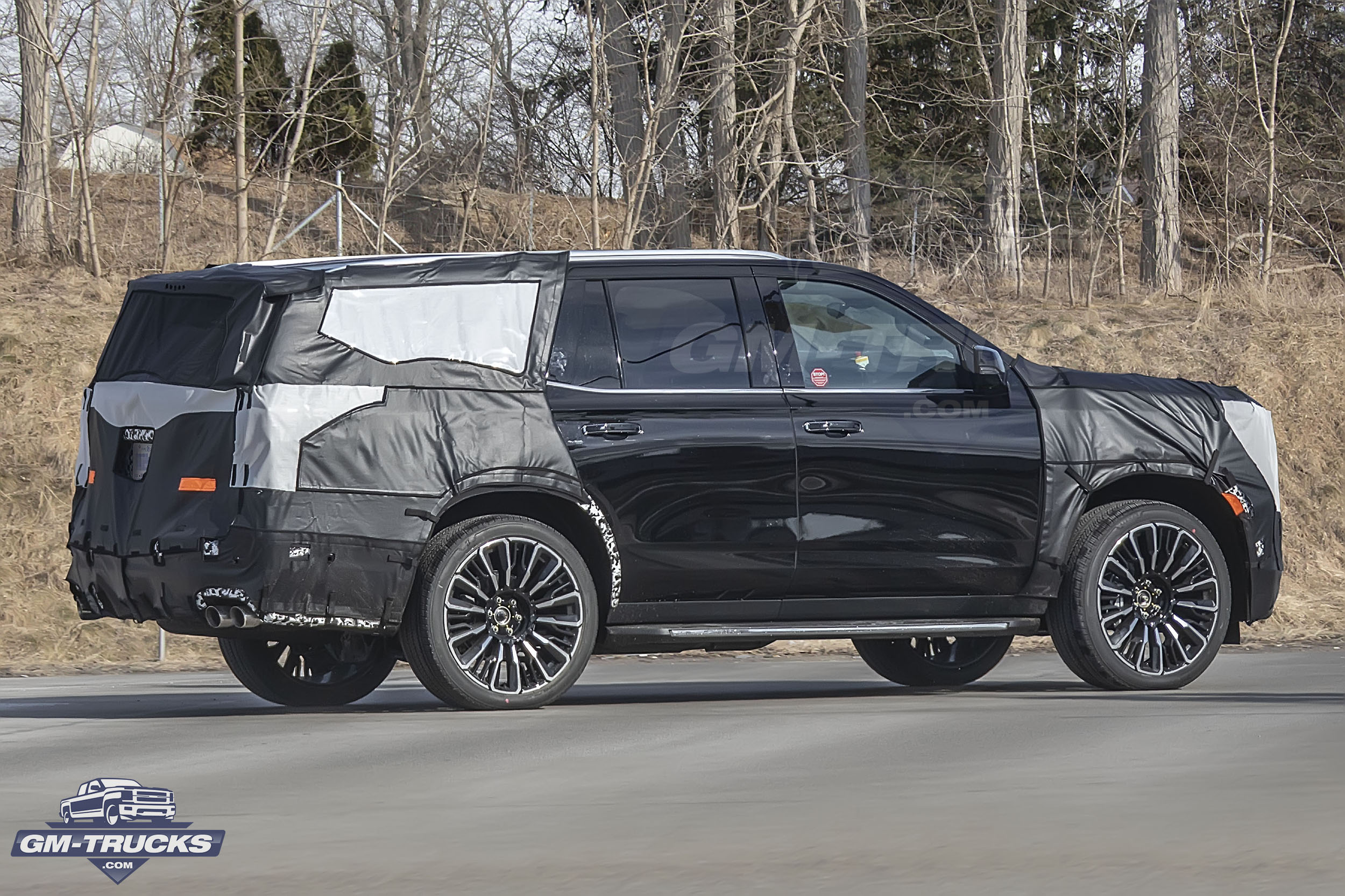2024 Chevy Tahoe Photographed With Sick Wheels