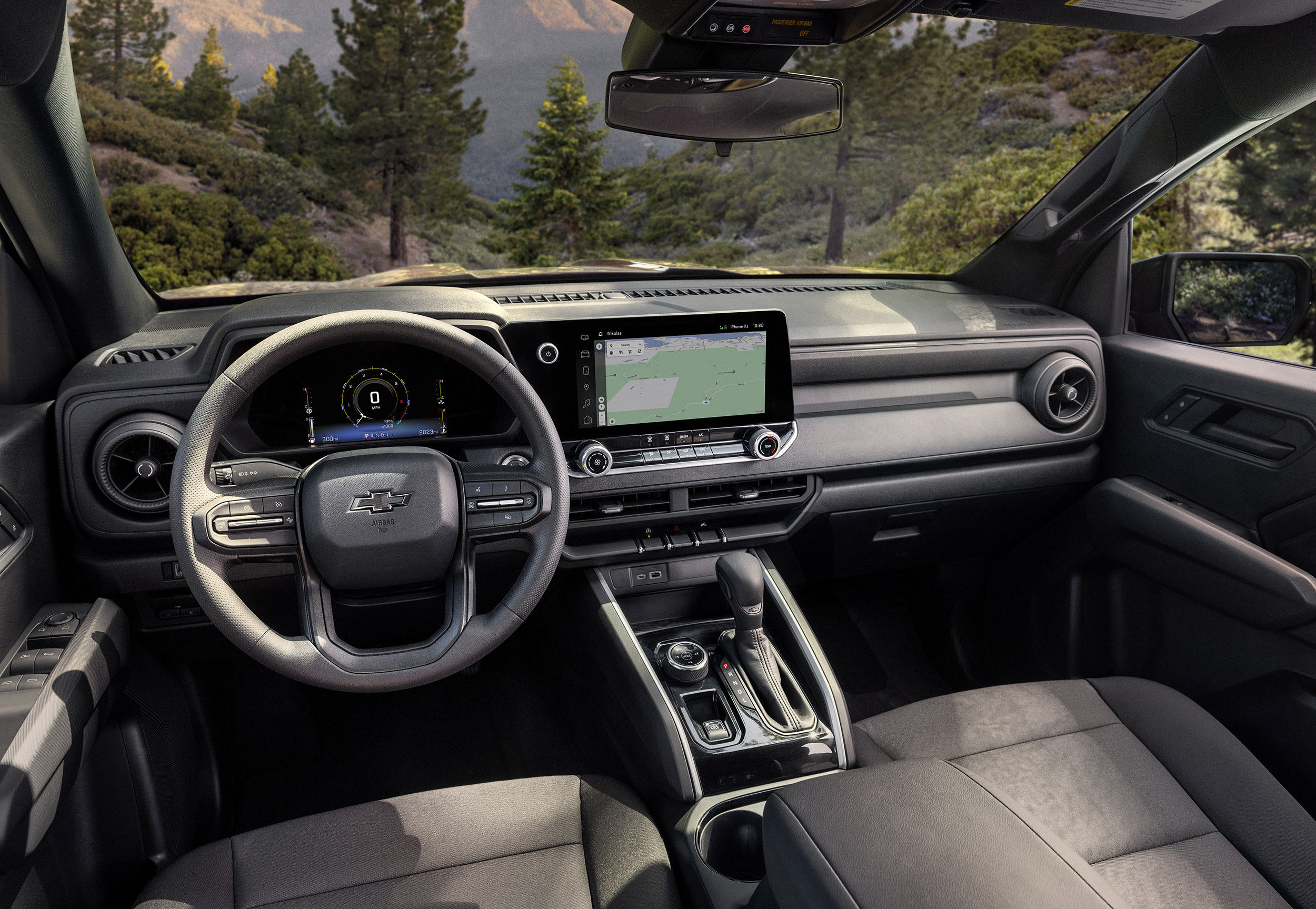 Chevrolet Debuts All-New 2023 Colorado 6 2023 Chevrolet Colorado Trail Boss Interior