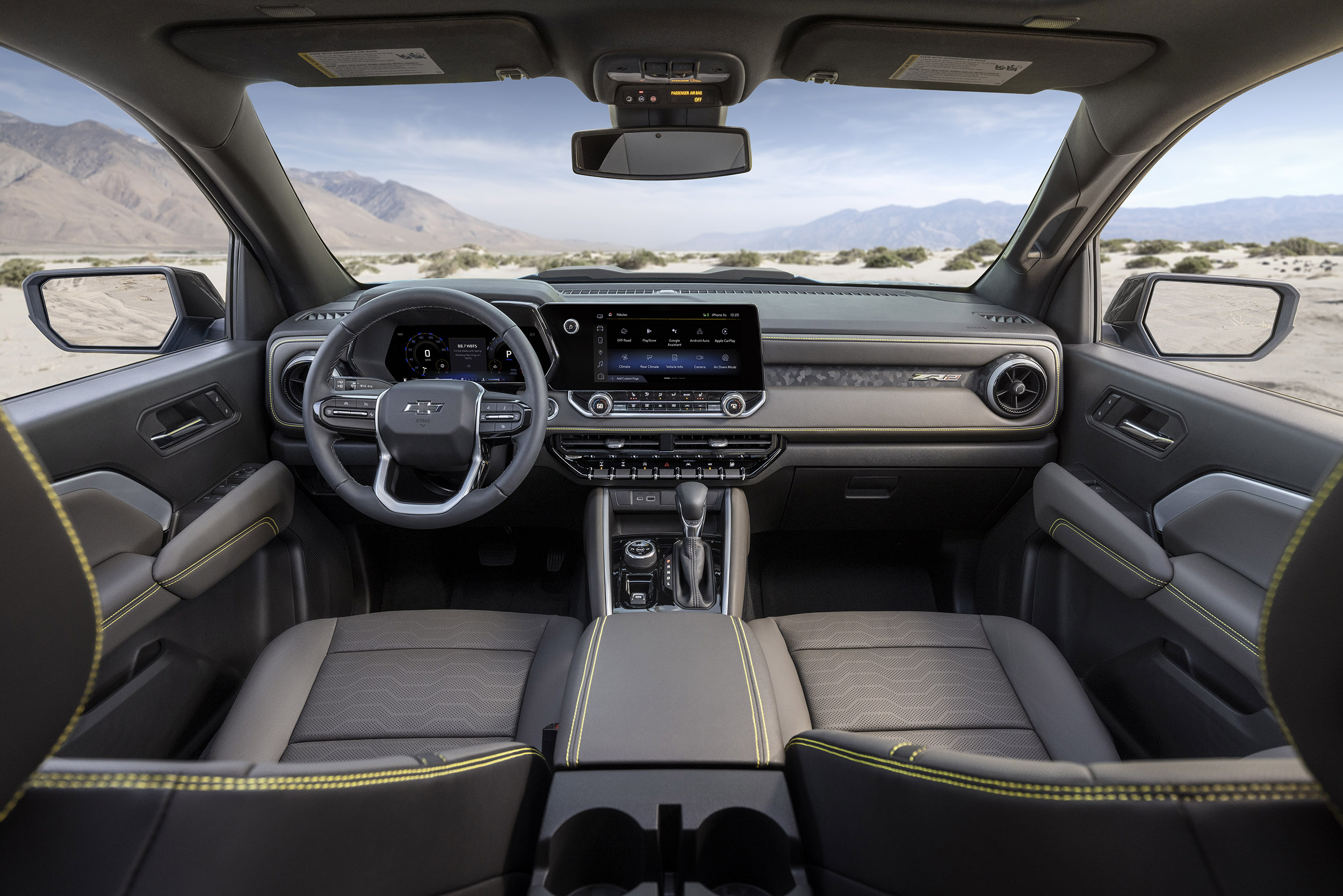 Chevrolet Debuts All-New 2023 Colorado 7 2023 Chevrolet Colorado ZR2 Interior