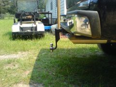 9 inch custom drop hitch