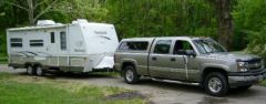 Truck and camper