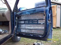 Outer Door Skin Sound Deadening