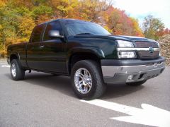 2003 Dark Green Silverado