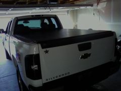 Tinted tail lights, bed cover, and took door moldings off...