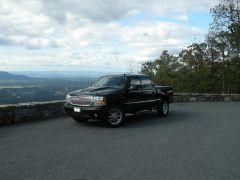 my truck at skyline drive 