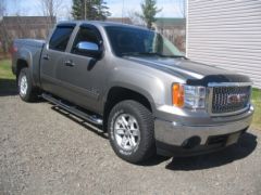 My 2008 GMC Sierra SLE Crew Steel Gray Metallic