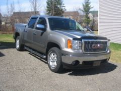 My 2008 GMC Sierra SLE Crew Steel Gray Metallic