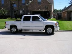 My 05 Sierra Z71 with Gunner Wheels and mods
