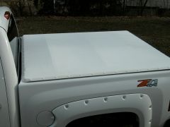 Truxedo Black Max tonneau cover in Bright White