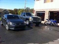 2011 Scion Tc 6m TRD  2011 Silverado 1500 Z71 5.3 6at  2008 