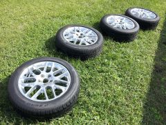 mustang polished wheels