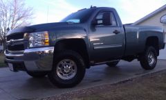 2010 2500hd after lift and tires