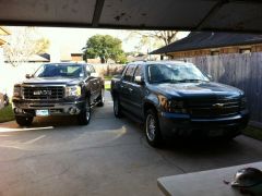 the trucks