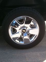 GM 20" Chrome rims