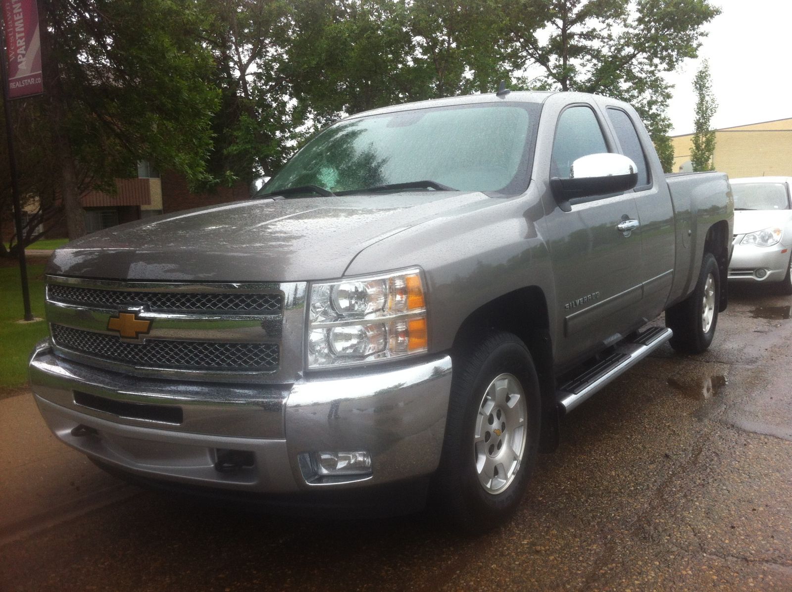 2004 GMC Sierra 1500 (old truck) + 2013 Chev. Silverado ext cab ( new truck)