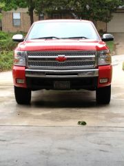 Grill and bowtie wrap installed