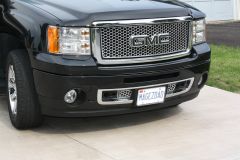 Another front view of new plates
