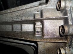 Transfer case pin-hole leak #1